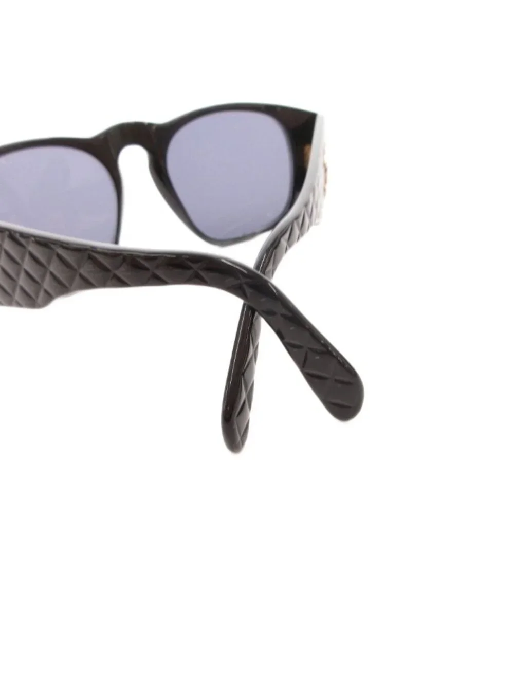 Chanel Sunglasses Eyewear CC Logo Quilted Black